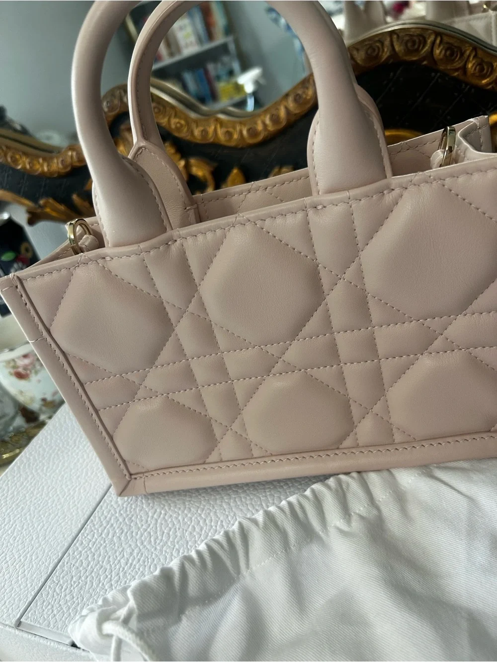 NWT Mini Dior Book Tote - Picture 7 of 13